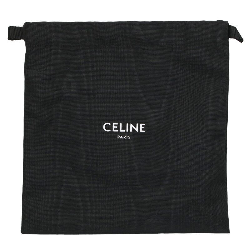 CELINE 24SS Triomphe Stripe Textile Pouch Size ONE SIZE