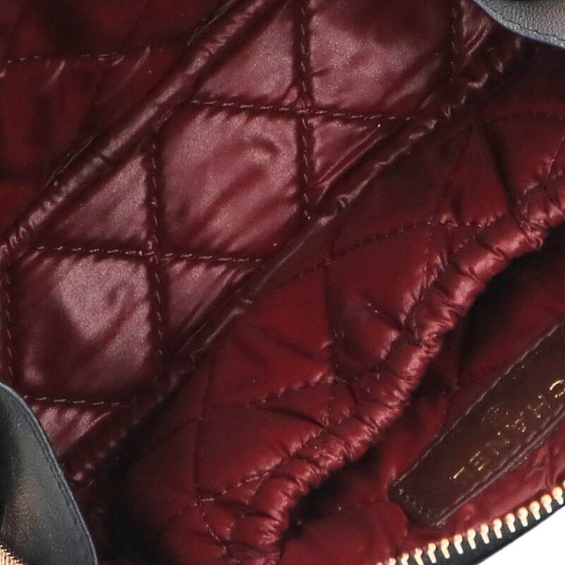 CHANEL Timeless Classic Quilted Pouch Black Size ONE SIZE