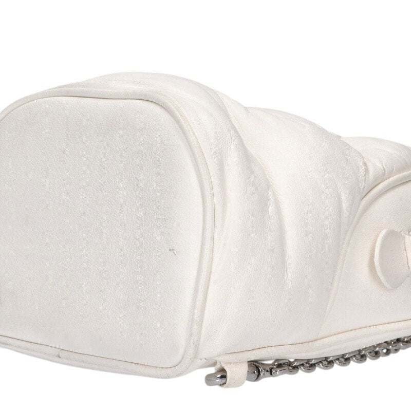 Maison Margiela glam slam backpack White