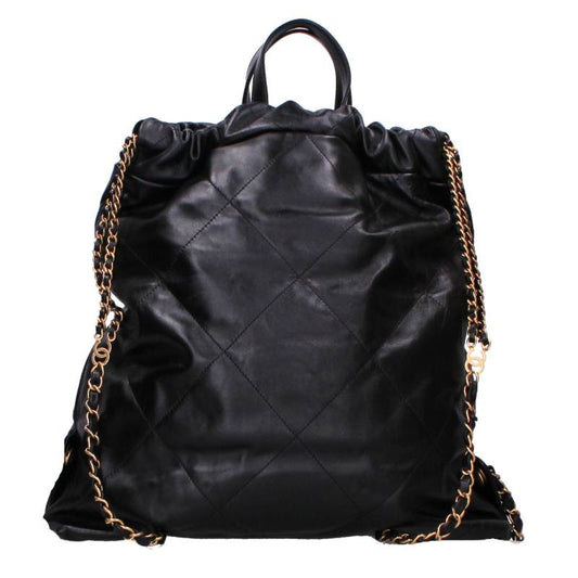 CHANEL Chanel 22 Small Calfskin Chain Backpack Size ONE SIZE