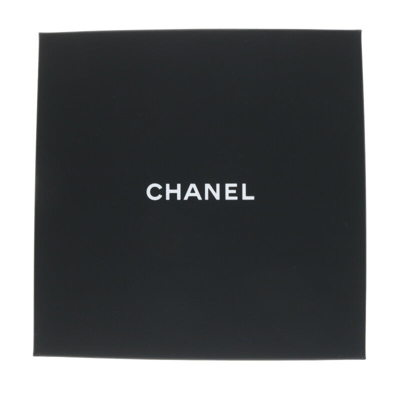 CHANEL Gold Logo Plate Chain Necklace Size ONE SIZE