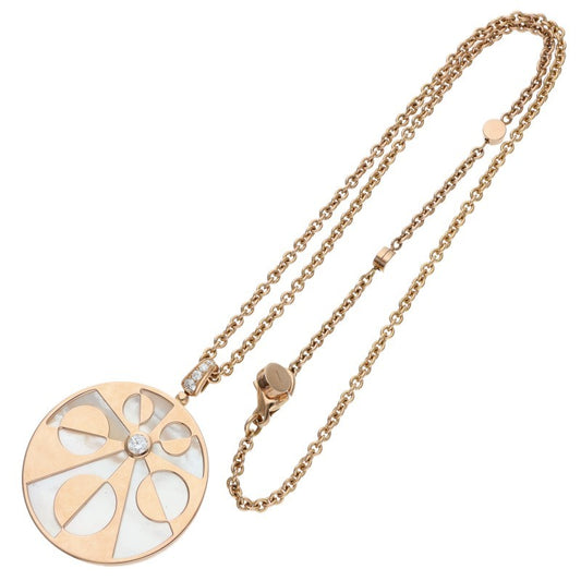BVLGARI Intarsio K18PG MOP Necklace