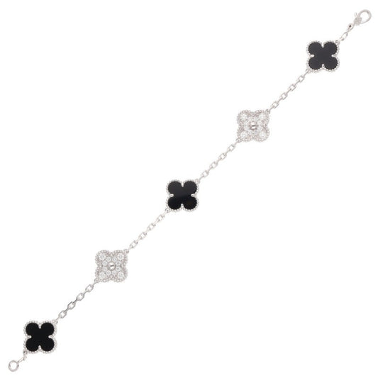 VANCLEEF & ARPELS Vintage Diamond Bracelet Size ONE SIZE