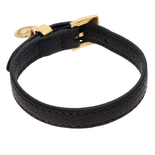 miumiu Heart Charm Leather Bracelet Size ONE SIZE