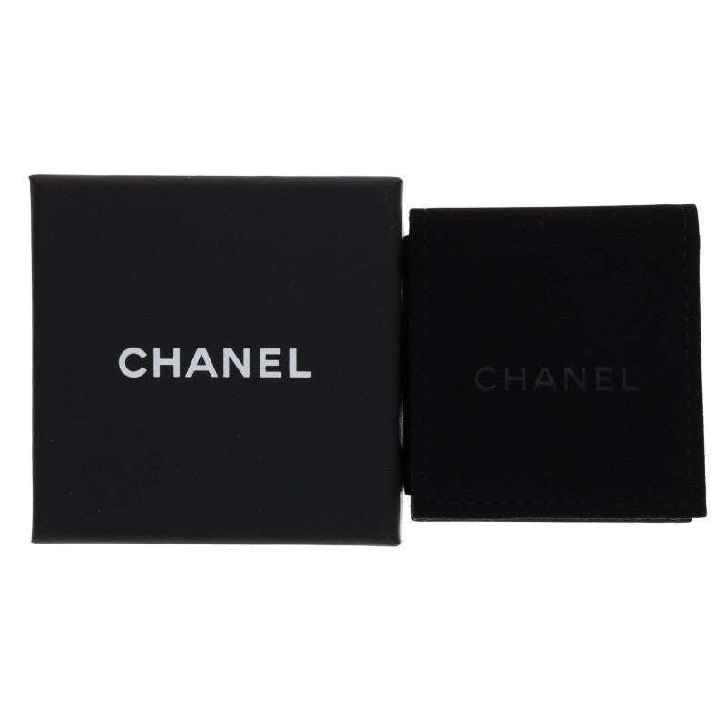 CHANEL ABD478 Coco Mark Rhinestone Earrings Size ONE SIZE