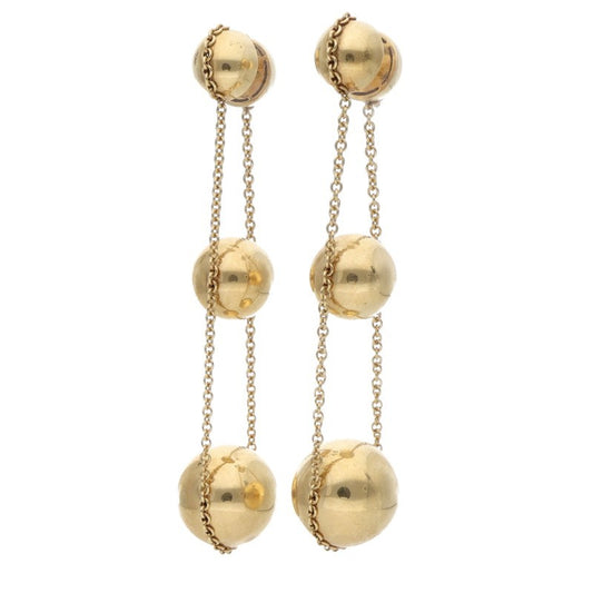 TIFFANY&Co. Hardware Triple Drop 18K Gold Size ONE SIZE