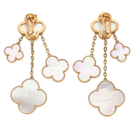 VANCLEEF & ARPELS Magic Alhambra 18K YG MOP Size ONE SIZE