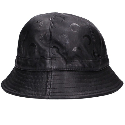 Marine Serre Moon Print Lamb Leather Bucket Hat Size M
