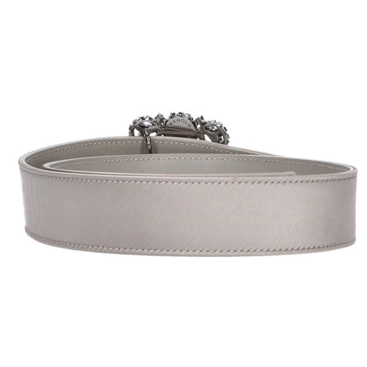 MANOLO BLAHNIK Hangisi Crystal Satin Belt Size ONE SIZE
