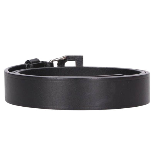 BALENCIAGA B Logo Buckle Leather Belt Size 75CM