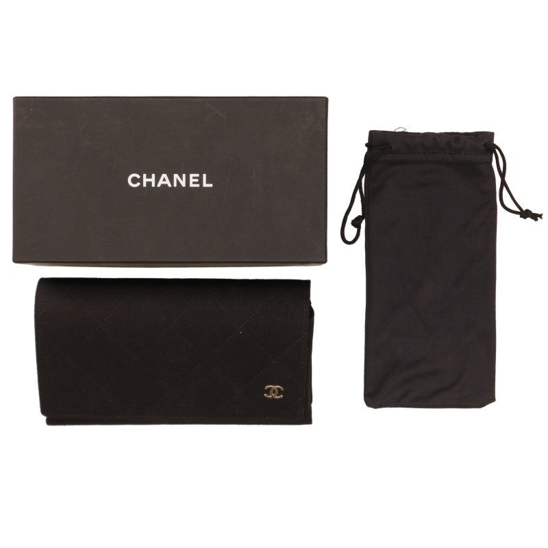 CHANEL Butterfly Sunglasses Side Heart Coco Mark Size 54