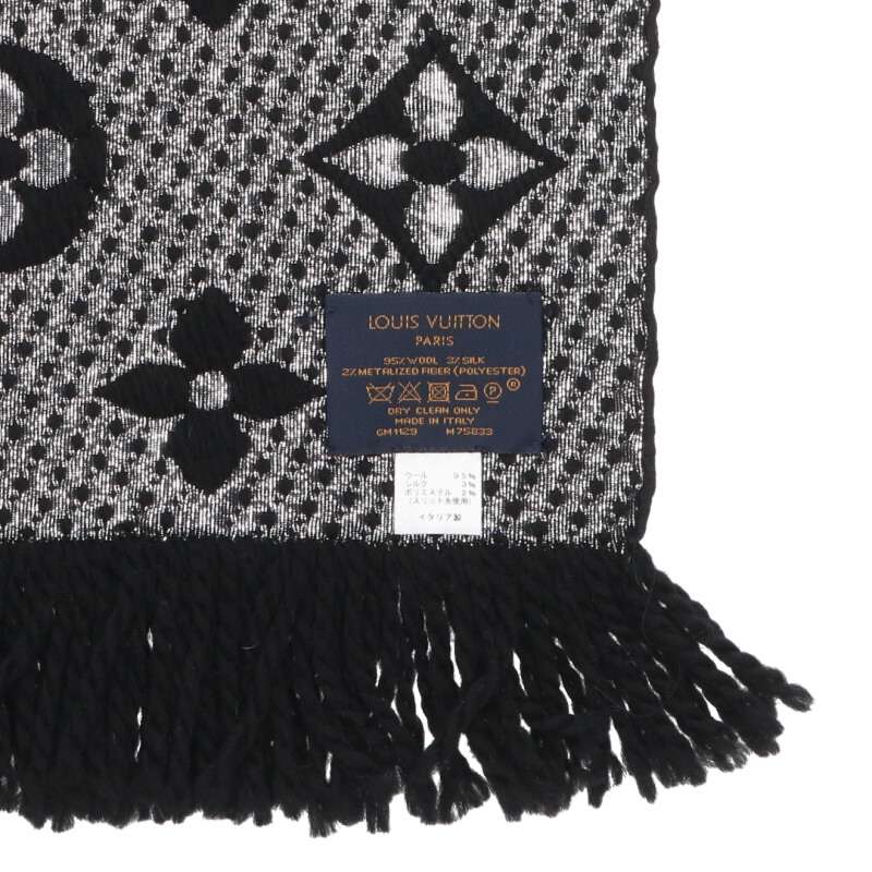 LOUISVUITTON Echarpe Logomania Shine Wool Size ONE SIZE