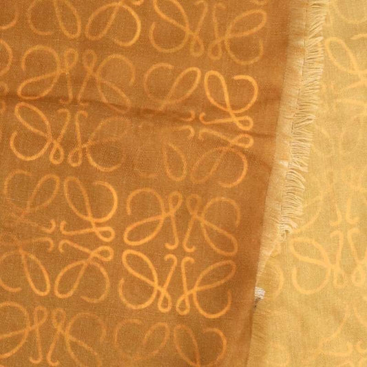 LOEWE Paula's Ibiza Anagram Scarf Yellow Size ONE SIZE