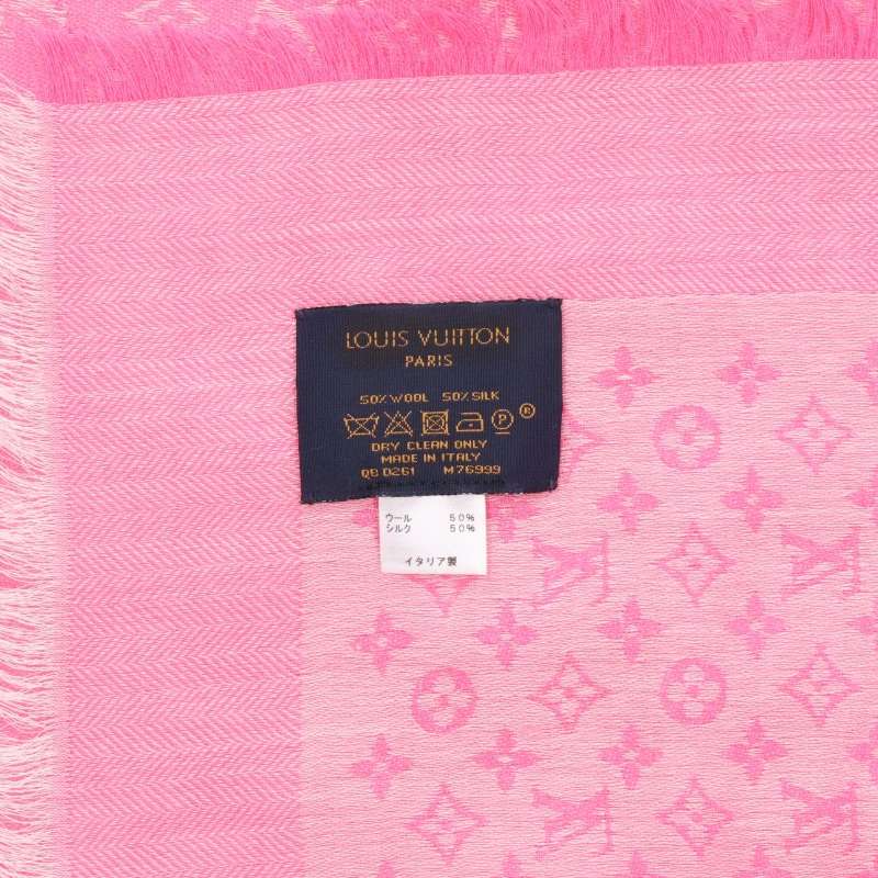 LOUISVUITTON Monogram Petit Louis Silk Scarf Size ONE SIZE