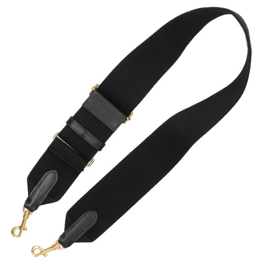 CELINE Wool Calfskin Shoulder Strap Black/Gold