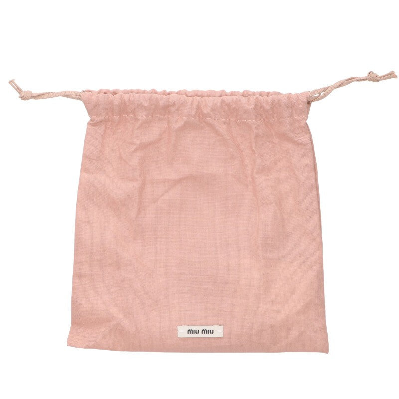miumiu Logo Embossed Micro Bag Charm Red Size ONE SIZE