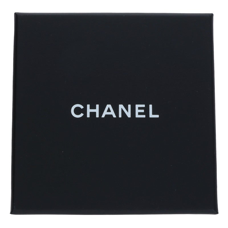 CHANEL A21B Coco Mark Faux Pearl Rhinestone Heart Brooch
