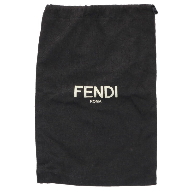 FENDI Strap You Pecan Graffiti Stripe Leather Size ONE SIZE