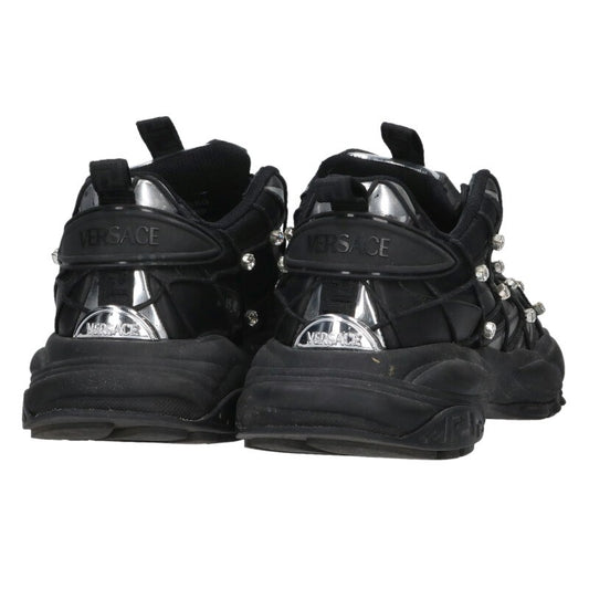 Versace Mercury Black Sneakers Size 24CM