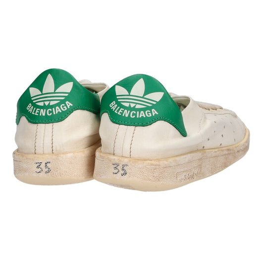 Balenciaga Distressed Stan Smith White Green Size 35