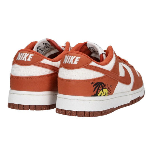 NIKE W Dunk Low SE "Sun Club" Brown/White Size 9.5