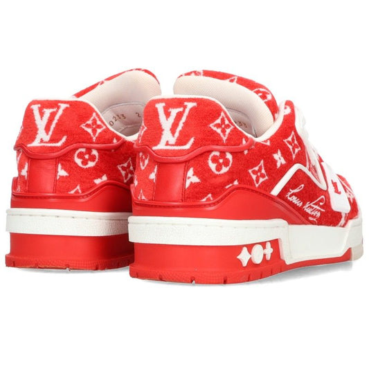 LOUISVUITTON 23SS LV Trainer Sneakers Red/White Size 2