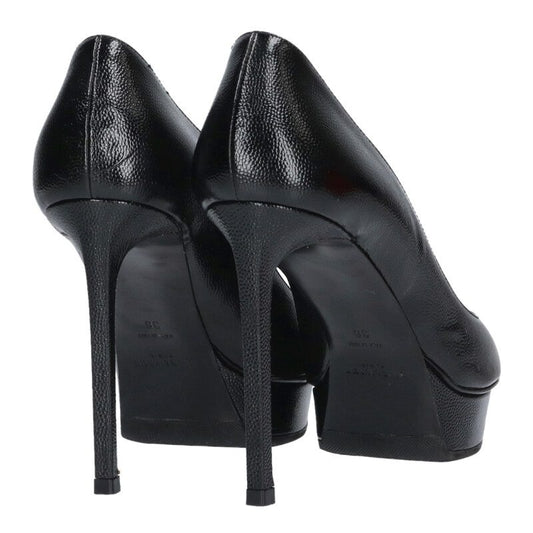 Saint Laurent Paris Black Pointed Toe Pumps Size 38