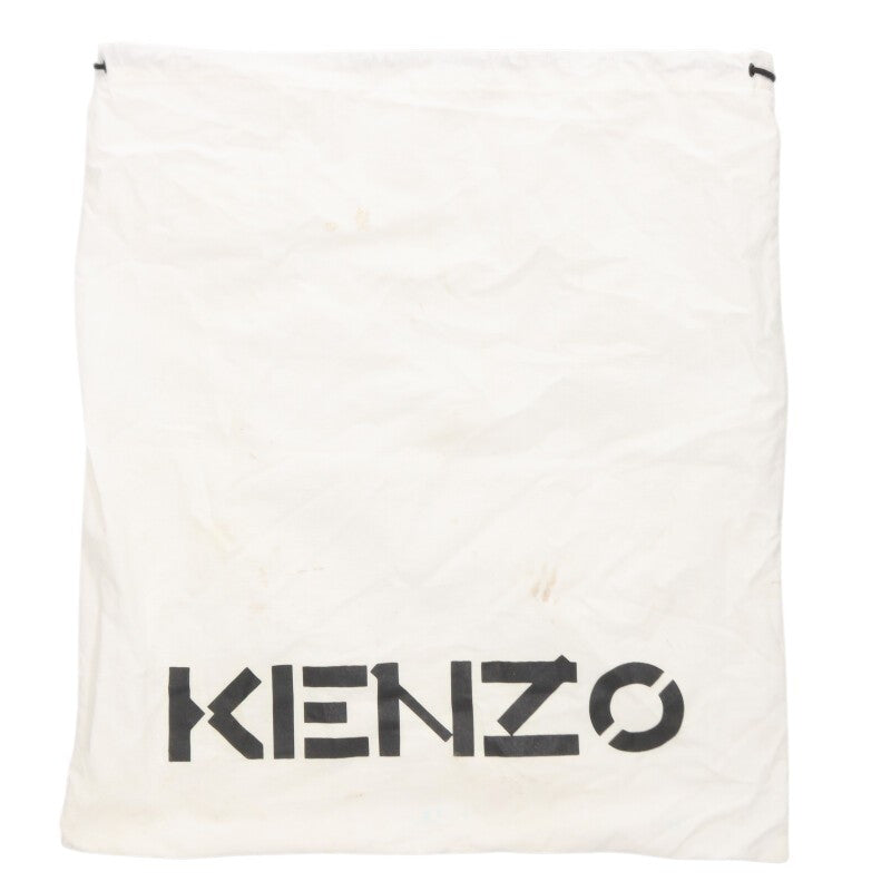 Kenzo Off-White Leather Heel Boots Size 37