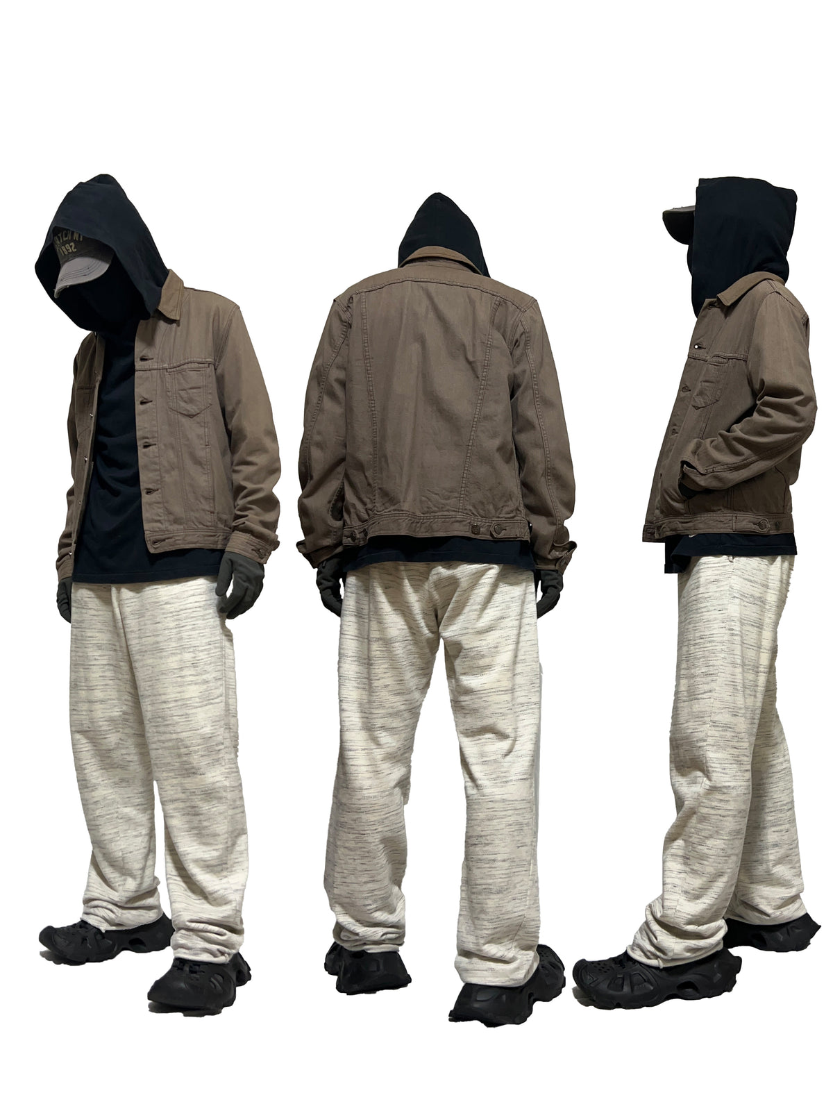 GOSHA RUBCHINSKIY SS16 Sweatpants White/Gray Size L
