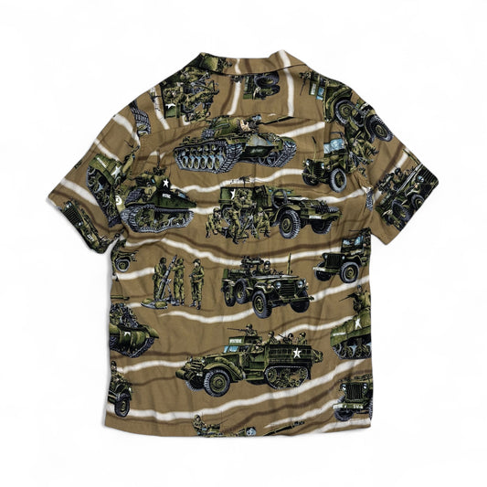 Japanese Brand 90's Hysteric Glamour Hawaian Shirt Size FREE