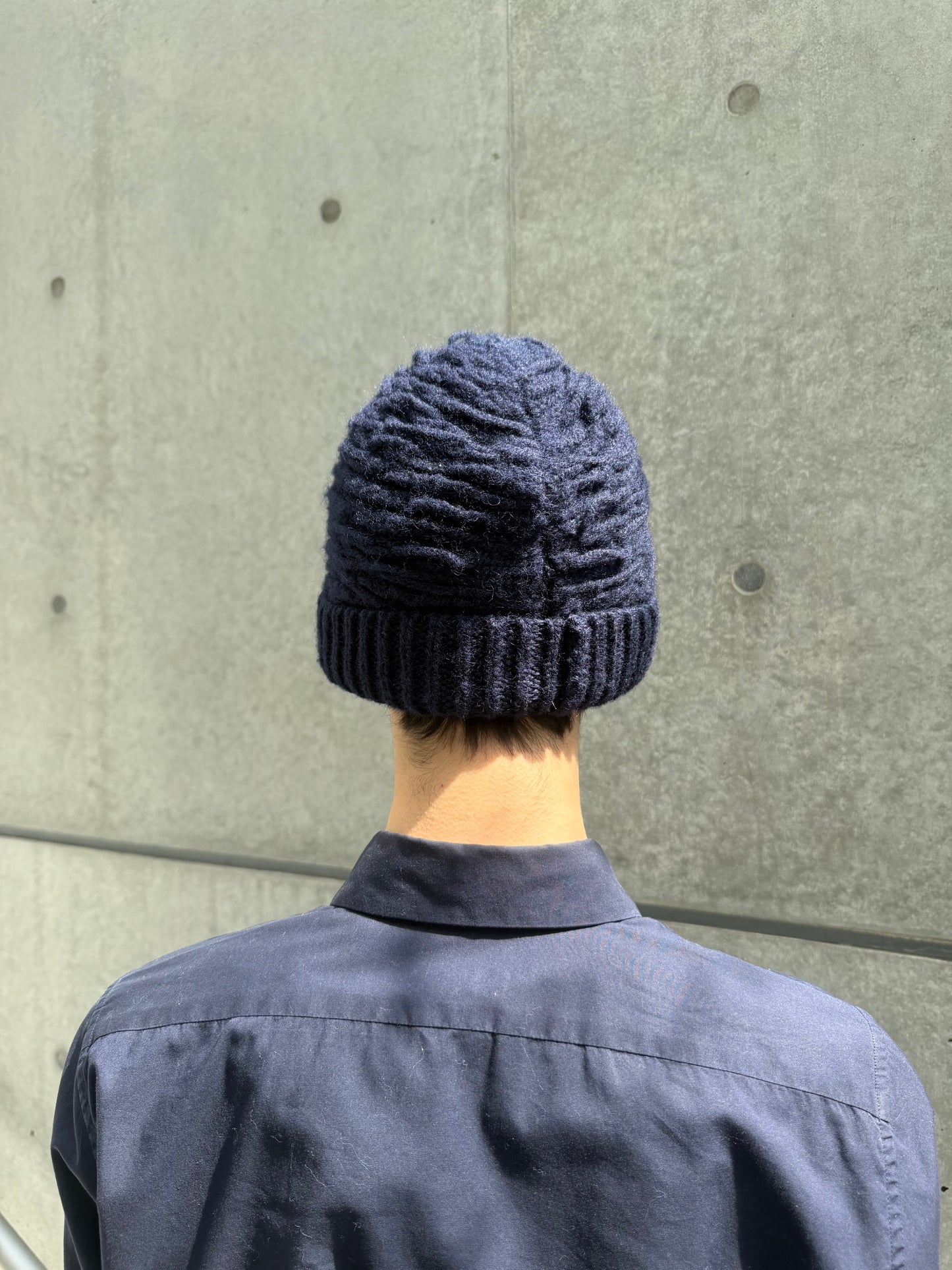 DRIES VAN NOTEN AW23 Wool Textured ONE SIZE Size ONE SIZE