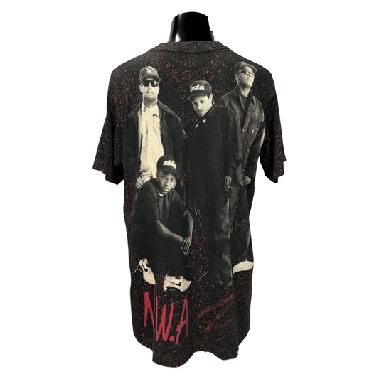 N.W.A. 90s "NIGGAZ4LIFE" Eazy-E Graphic T-Shirt Size LXL