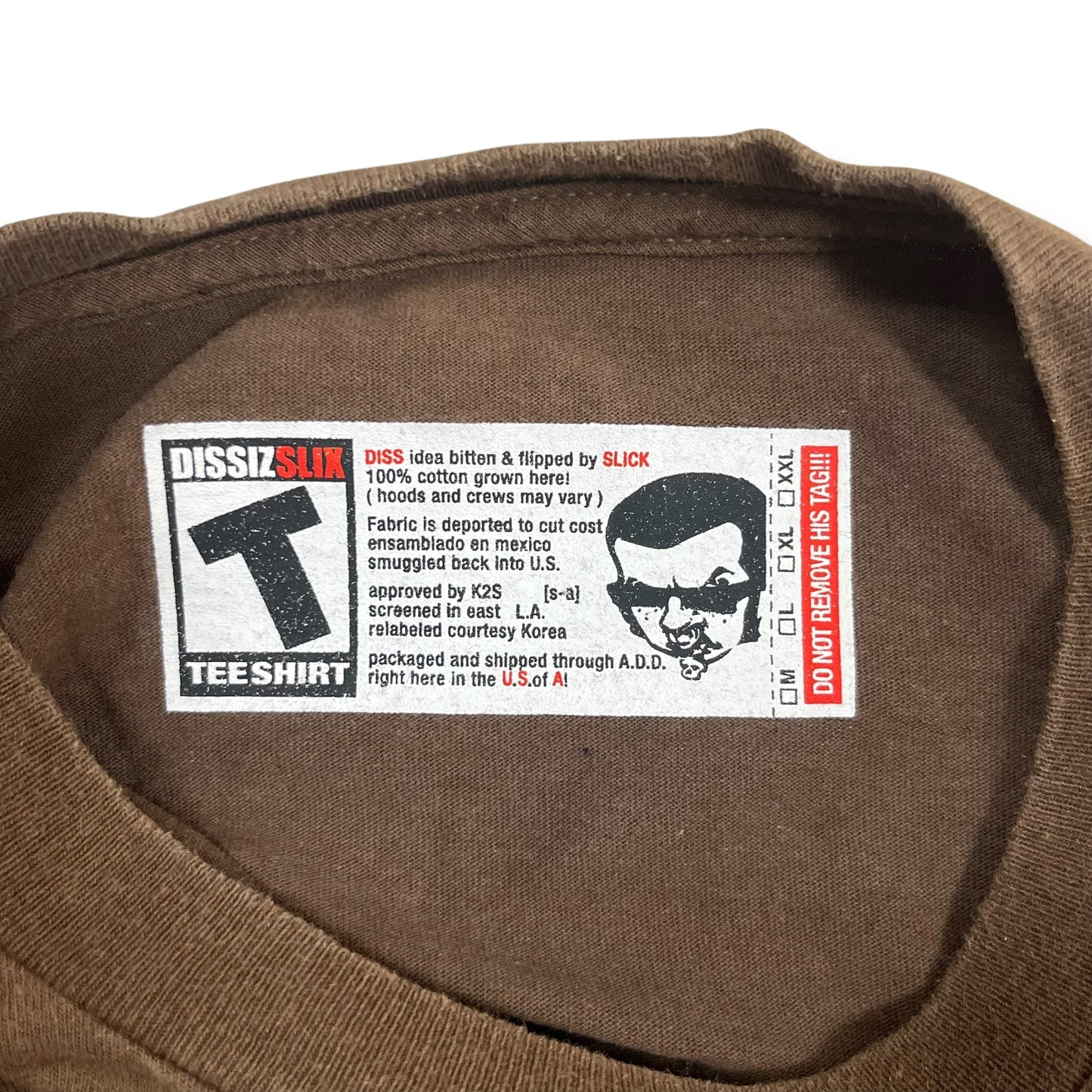 Vintage 00s DISSIZSLIX Bape-inspired Planet Apes Tee Size M