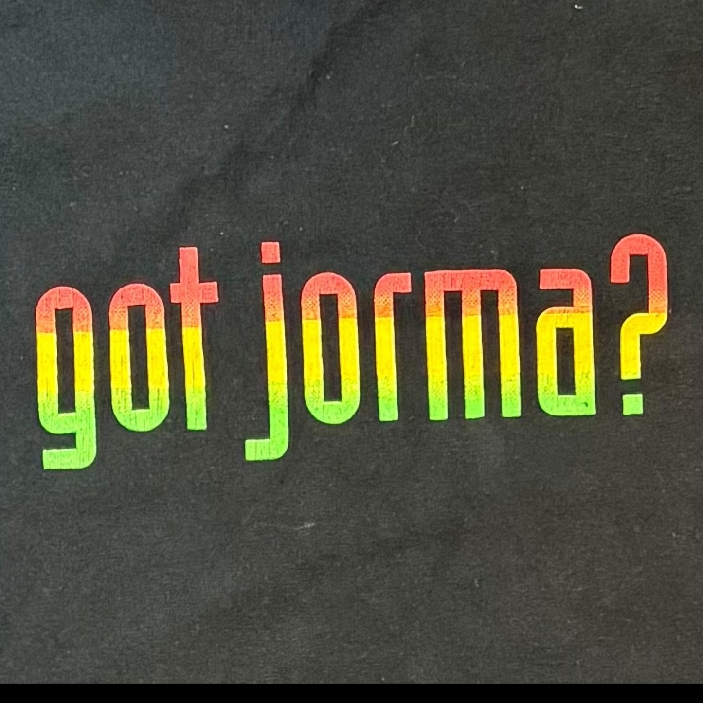 got jorma T-Shirt Black Size L