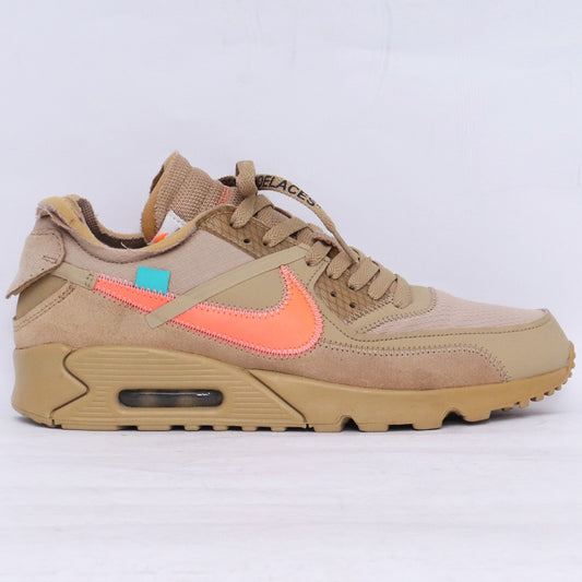 Off-White Nike THE 10 AM90 Desert Ore Sneakers Size 26.5cm