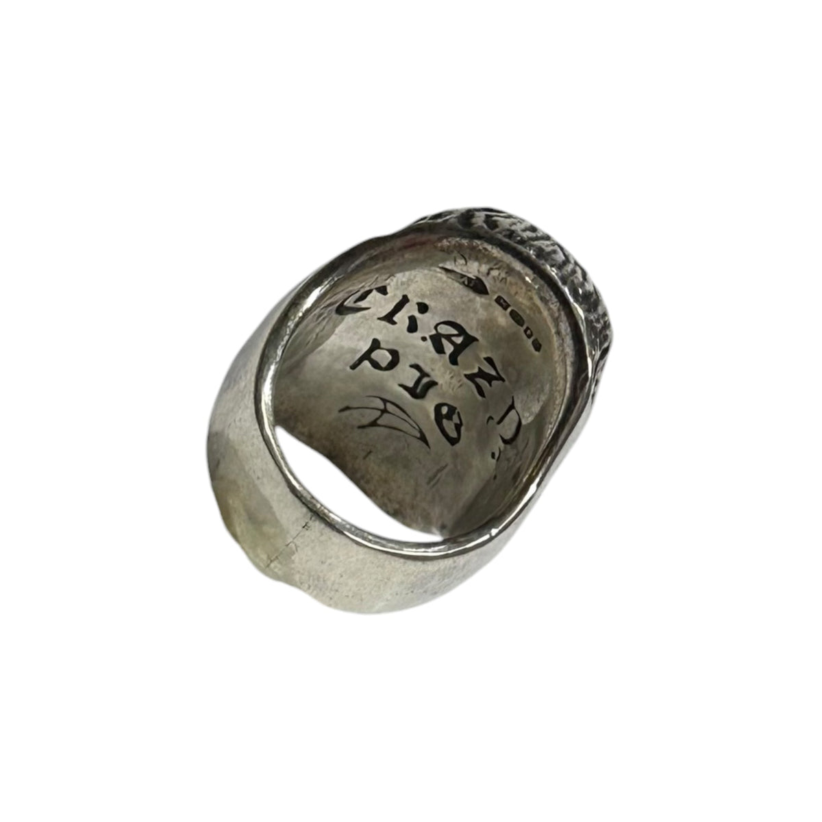 CRAZY PIG 90s Planet Of The Apes Silver Ring Size JP 17