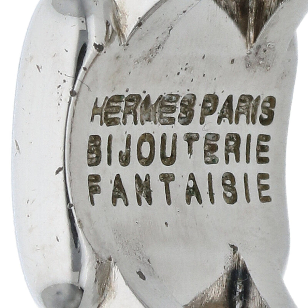 Hermes HERMÈS 2000s Silver Blue Ring