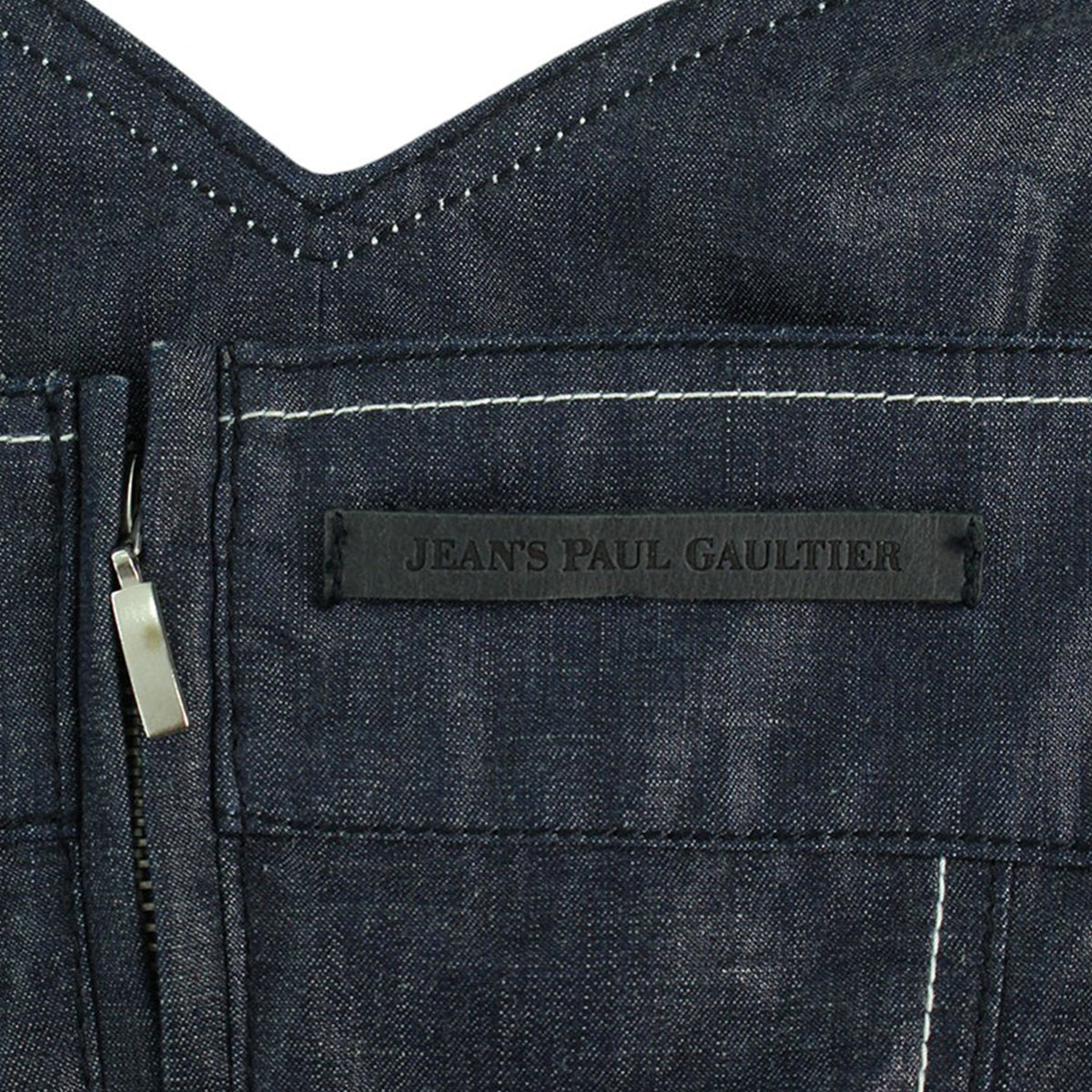 Jean Paul GAULTIER Indigo Cotton Dress Size 42