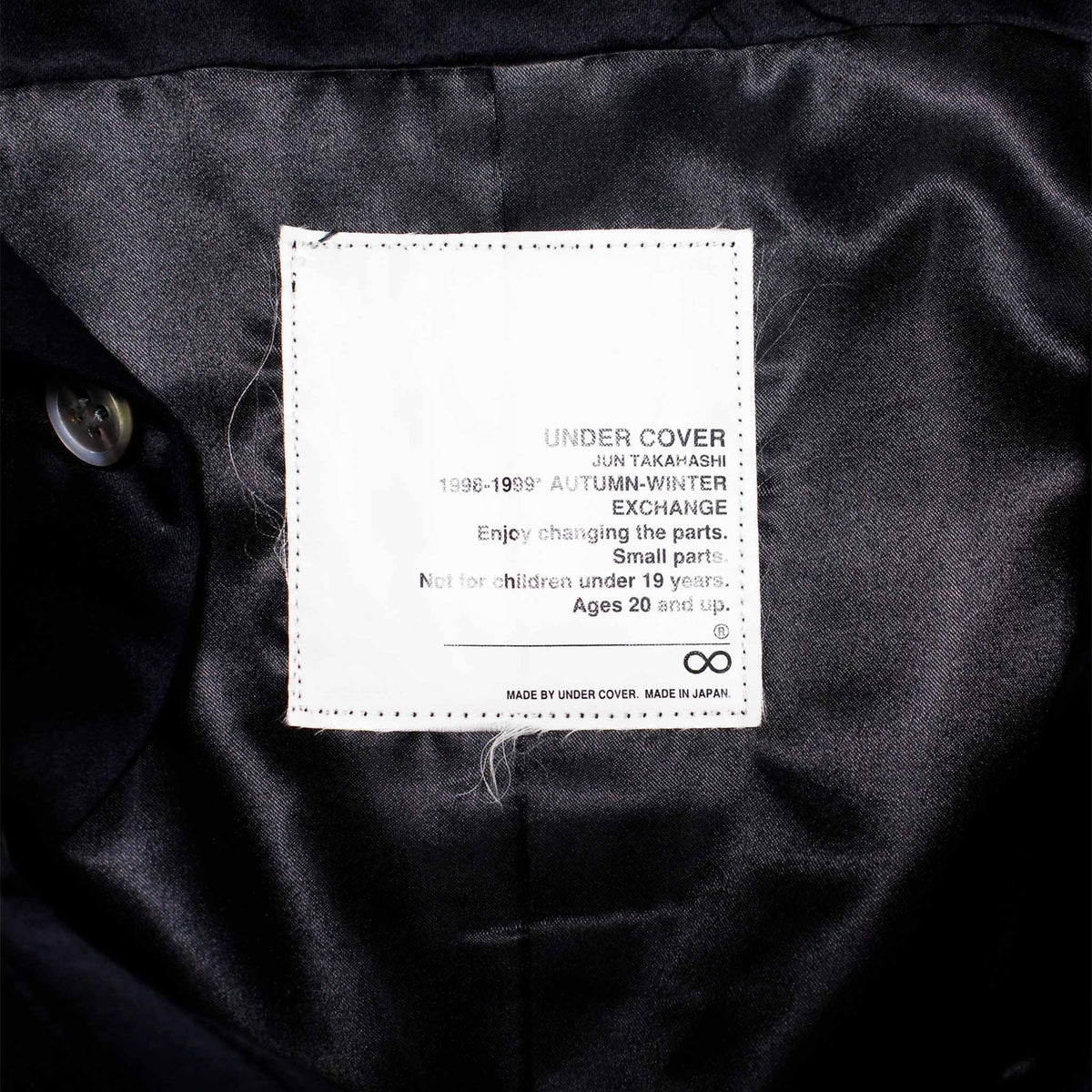 UNDERCOVER 1998 A/W Long Sleeve Shirt Black