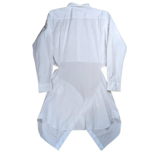 COMME des GARCONS HOMME PLUS Cutting Shirt White Size XS