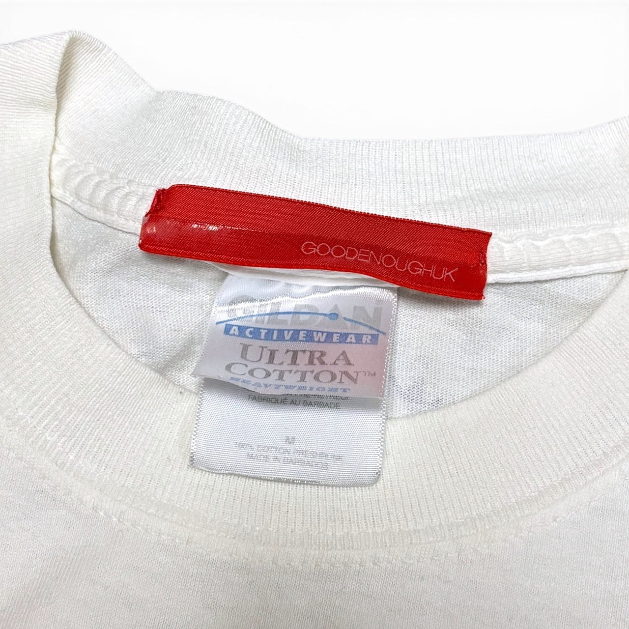 Japanese Brand GOODENOUGHUK White T-Shirt Size M
