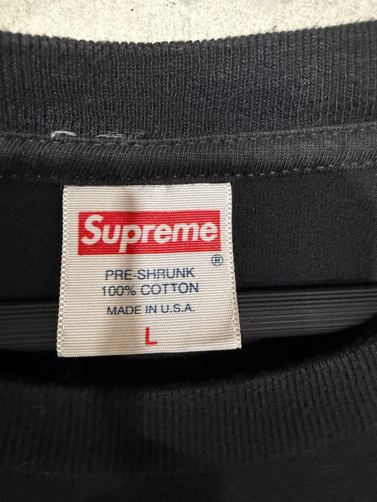 SUPREME 03s World Class "Live in Full Tee Black Size L