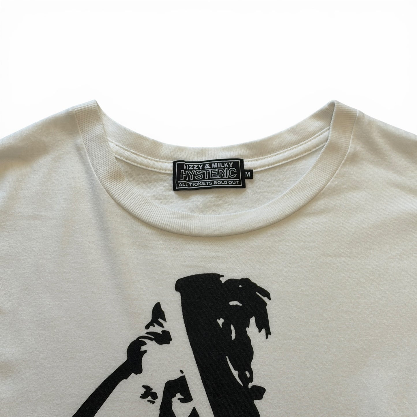 Hysteric Glamour White T-Shirt Size S