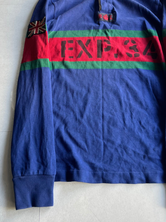Polo Ralph Lauren Multi-Color Long Sleeve Polo Size L
