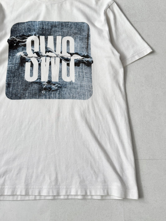 Swagger White Message T-Shirt Size M