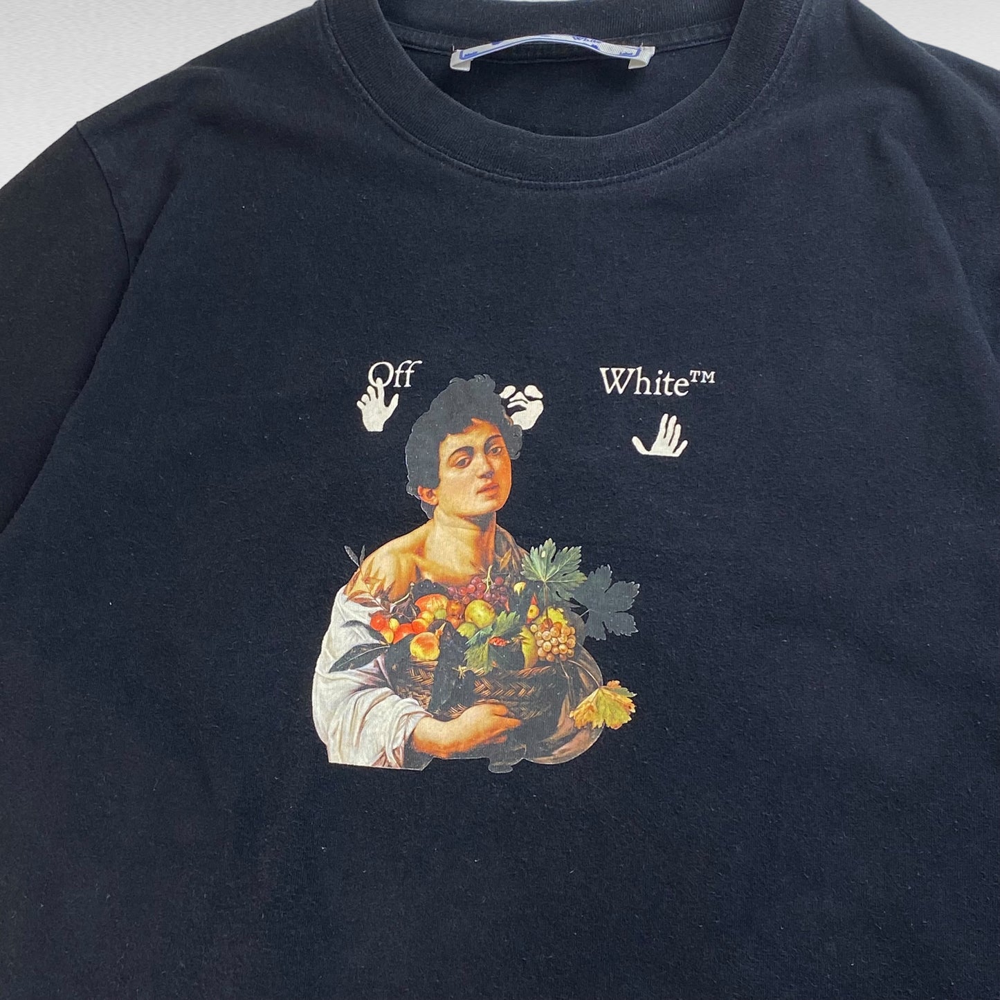 Off White 21SS Graphic Print Short Sleeve T-Shirt Size M