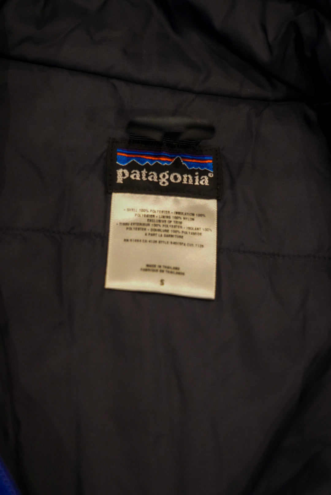 Patagonia puffball vest 00s Vintage early 2000s quilted puffer vest blue Size S