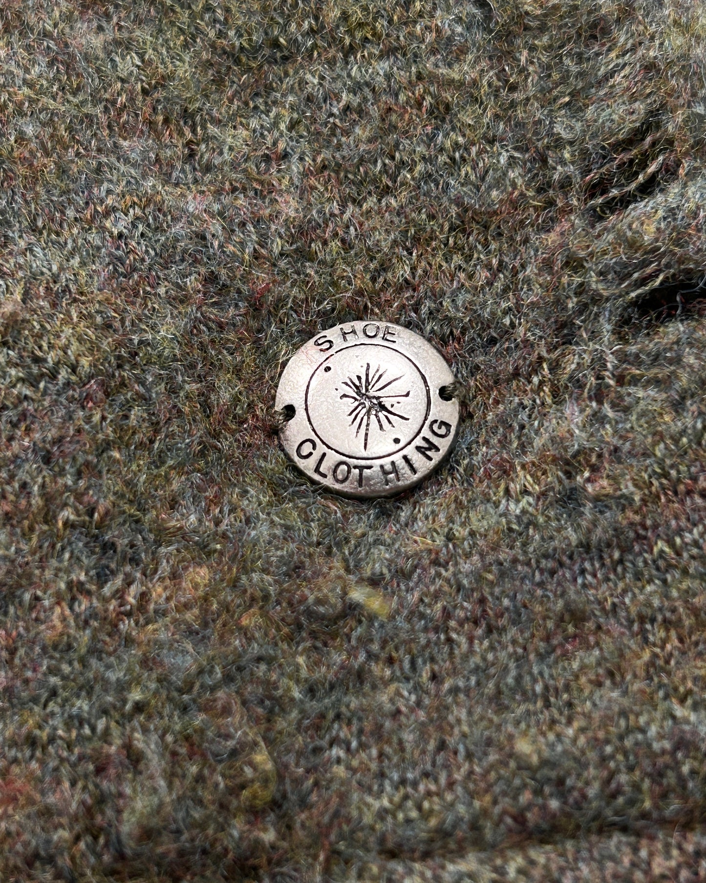 MIHARA YASUHIRO Churchill Branch Distressed Wool Knit Size S