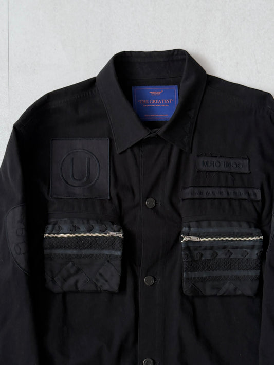 Undercover Black Gimmick Cotton Shirt Size 3
