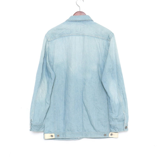 ISAMU KATAYAMA BACKLASH Denim Jacket Blue Size M